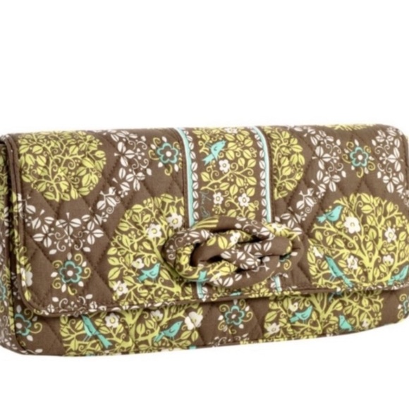 Vera Bradley Clutch Purse Knot Just A Clutch Sittin’ In A Tree. Retired 2011 - Picture 1 of 10